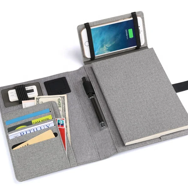 
 Aenuo новый товар горячая Распродажа a5 планировщик с внешним аккумулятором и беспроводным зарядным устройством  