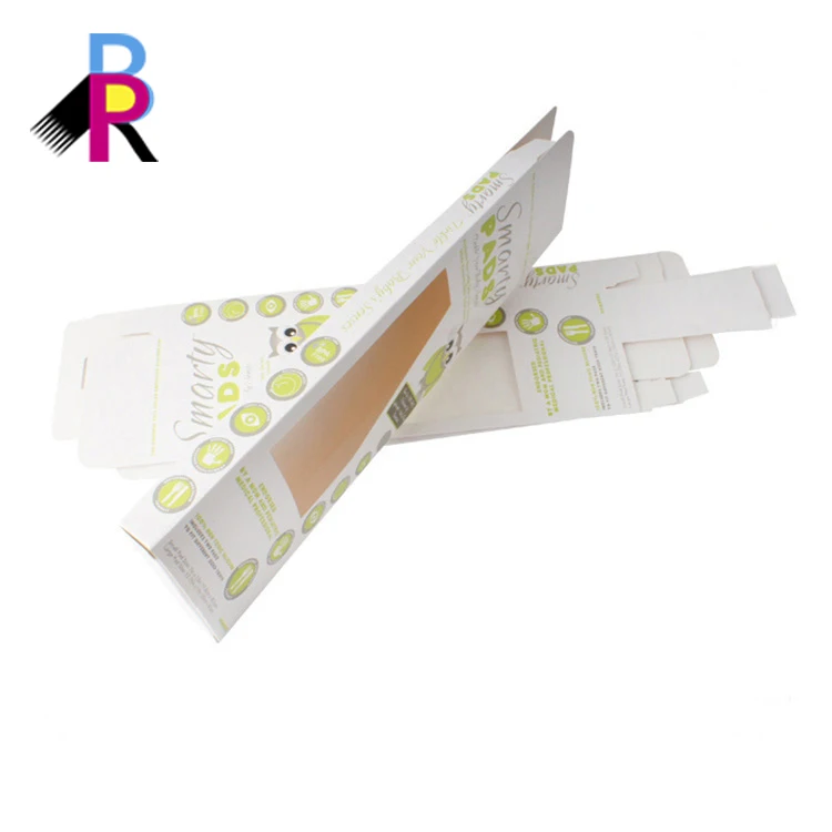 Оптовая продажа, цветная Глянцевая бумажная коробка с прозрачным окном из ПВХ