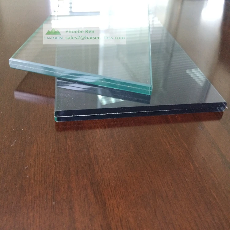 Qingdao 10+1.52+10mm laminated glass price of glass floor, glass stair