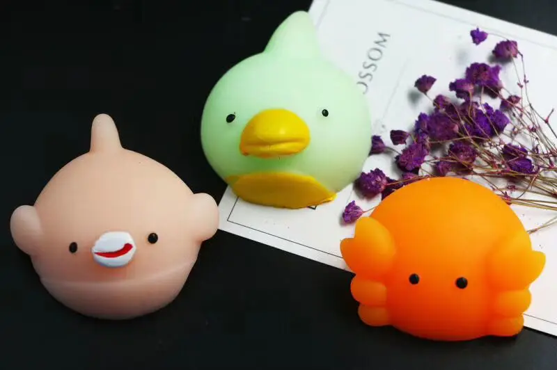 Hot Selling Jumbo Mochi Squishies Slow Rising Toys Animals 3D Cute Tpr Squeeze Toy