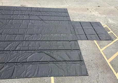 Tarps Flatbed Lumber Tarp 18 Oz Vinyl 24*27 Heavy Duty Vinyl Coated Fabric Pvc Coated Truck Cover Other Fabric Woven Dust Proof