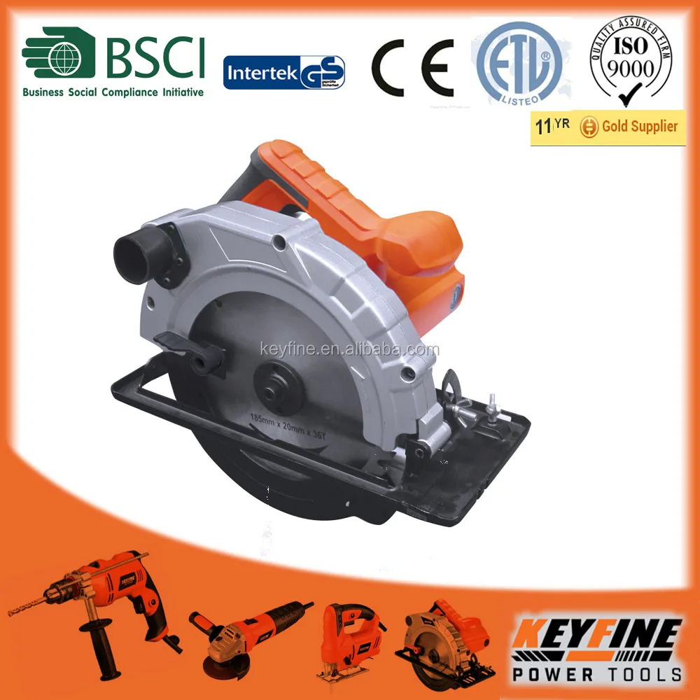 KEYFINE185mm 1200W circular saw machine for wood circular saw wood cutting machine