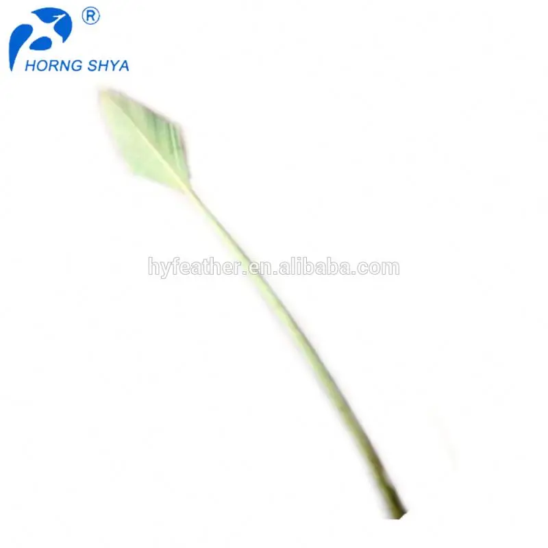 Dyed Arrow Head Turkey Feather for Millnery Craft DIY Headdress Hat Carnival Costume Cosplay Accessory Carnival Party Decor