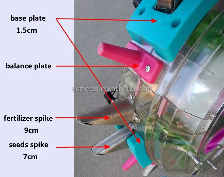 Factory supplying manual  bean seeding machine corn seeder with fertilizer
