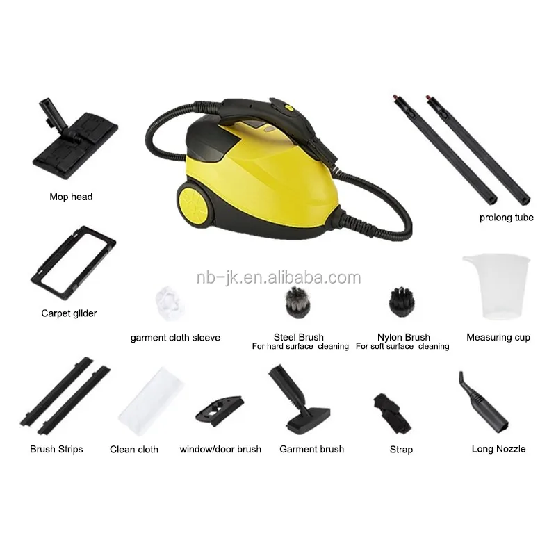 
hight quality professional Heavy duty handheld portable canister steam cleaner with cord rewinding 