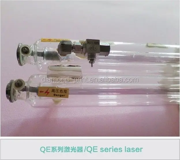 
QE Series 300w 400w and 600w CO2 ( carbon dioxide ) Laser Co2 glass tube 