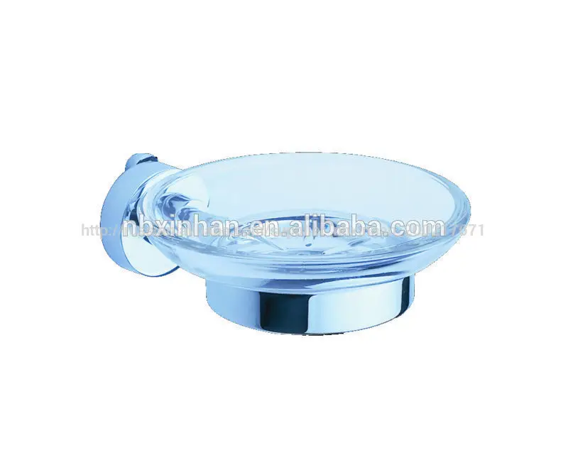 настенной арматуры аксессуары для ванной комнаты, элегантный стильный мыльница с металлическим основанием хромирование