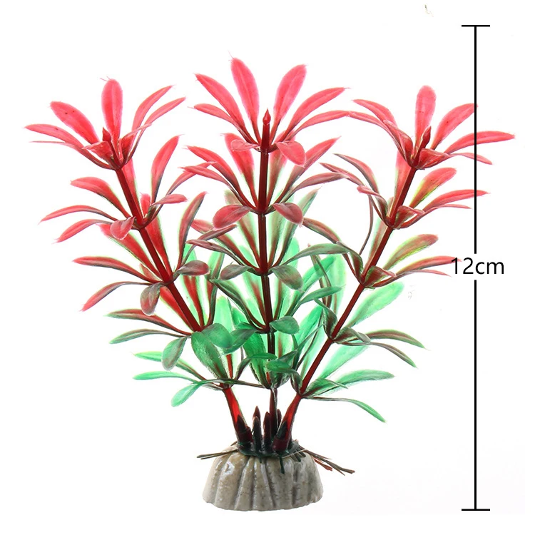 
Wholesale Simulation Fish Tank Aquarium Plant Artificial Plastic Aquatic Plants 