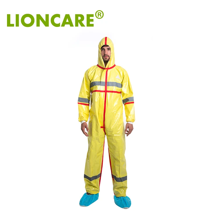 
C400 Type 4/5/6 High Visible Coverall Reflective Coverall 