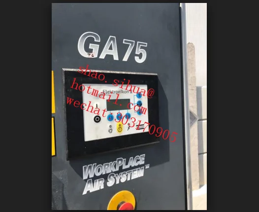 Atlas Copco GA75 100HP AP AFF WP & WFF масляный впрыскиваемый роторный воздушный компрессор