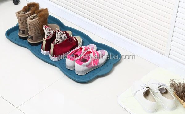 
hot selling red plastic shoe and boot tray 