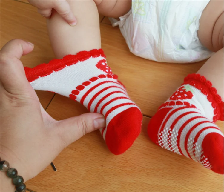 Нескользящие Детские хлопковые носки с логотипом на заказ