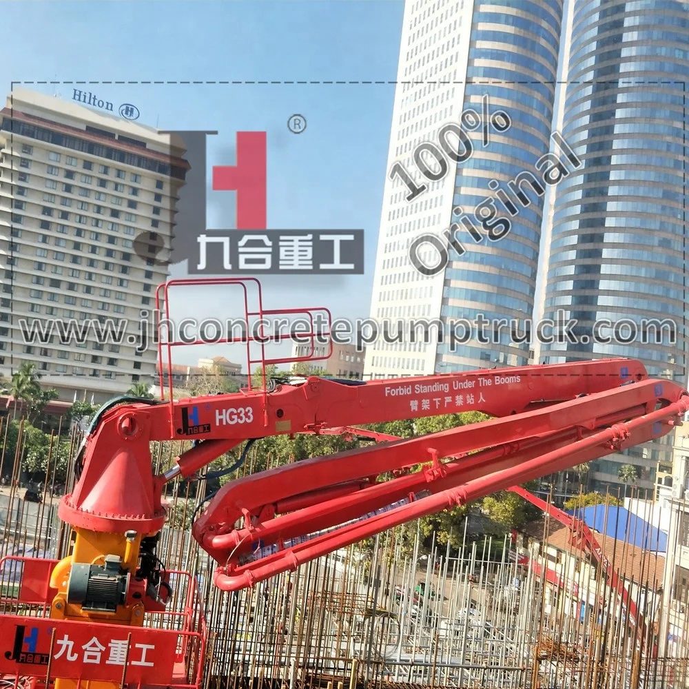 
Floor climbing Elevator well climbing concrete placing boom hydraulic concrete distributor! 