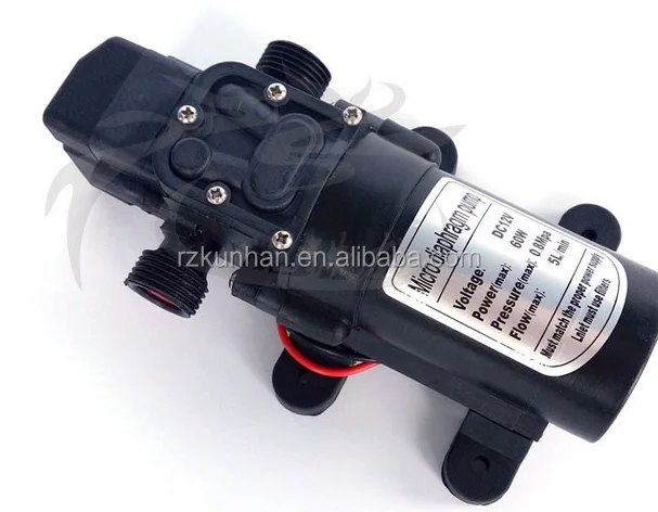 mini 12v 24v electric self-priming cheaper diaphragm pump sprayer water pump