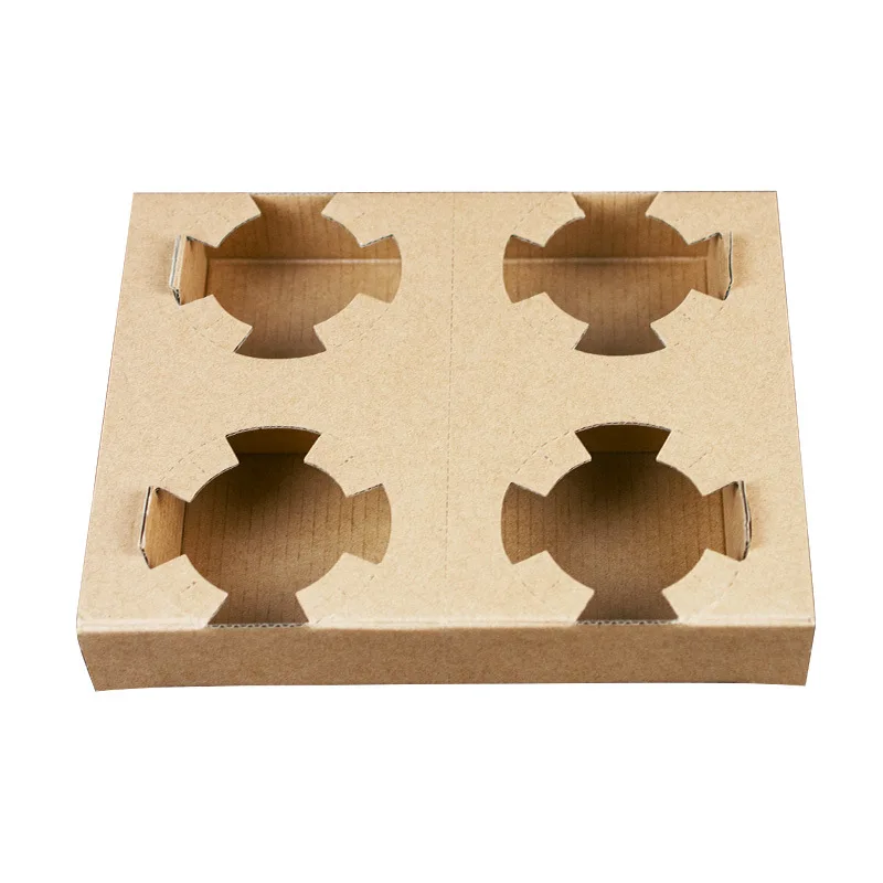 Disposable Custom Take Away Craft Coffee Paper Cup Sleeve /Holder