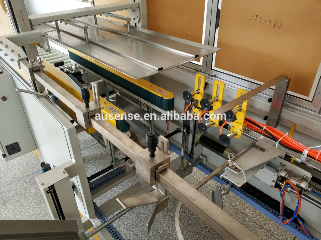 Automatic Case Erector with Bottom Sealing and Folding Sealer and Siemens Control