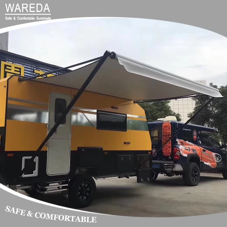 100% PVC Waterproof aluminium caravan travel trailer camper Awning