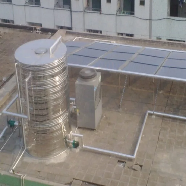 1000L 10000L solar water heating system with assistant electric heater tank