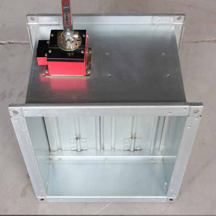 High efficiency automatic fire damper smoke damper