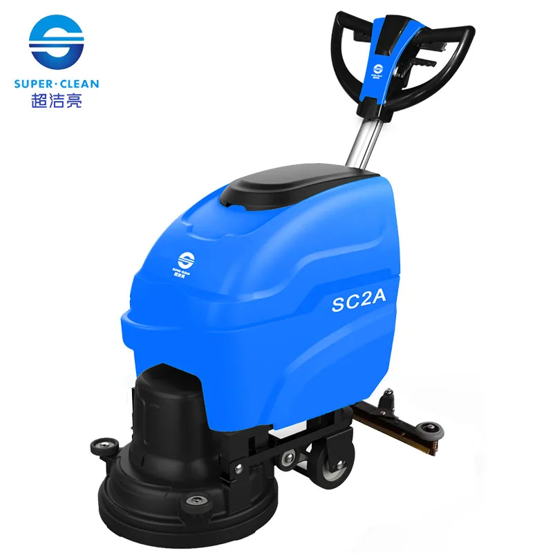 SC2A  Industrial Automatic Marble Scrubber FLoor Cleaning Machine /Multi-function Shop Industrial Floor Brush Cleaning Machine