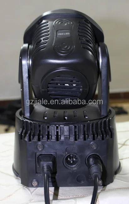 High Lumen 7pcs LED Stage Lights 80W RGBW Led MIni moving head Lighting 4 In 1 Led The Lamp