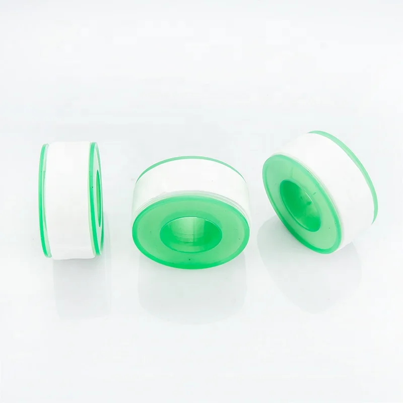 Green Color 19mm 12m Water Gas Seal Belt Screw Fittings Sealing Tape In PTFE Material