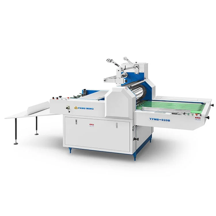 YFMB-920B New Model Semi auto can Bopp Thermal Film pouch laminator