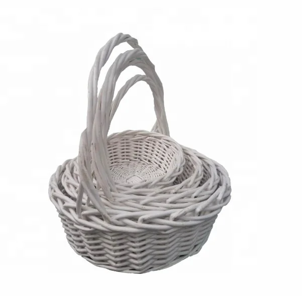 
decorative wicker plant flower planter basket pots 