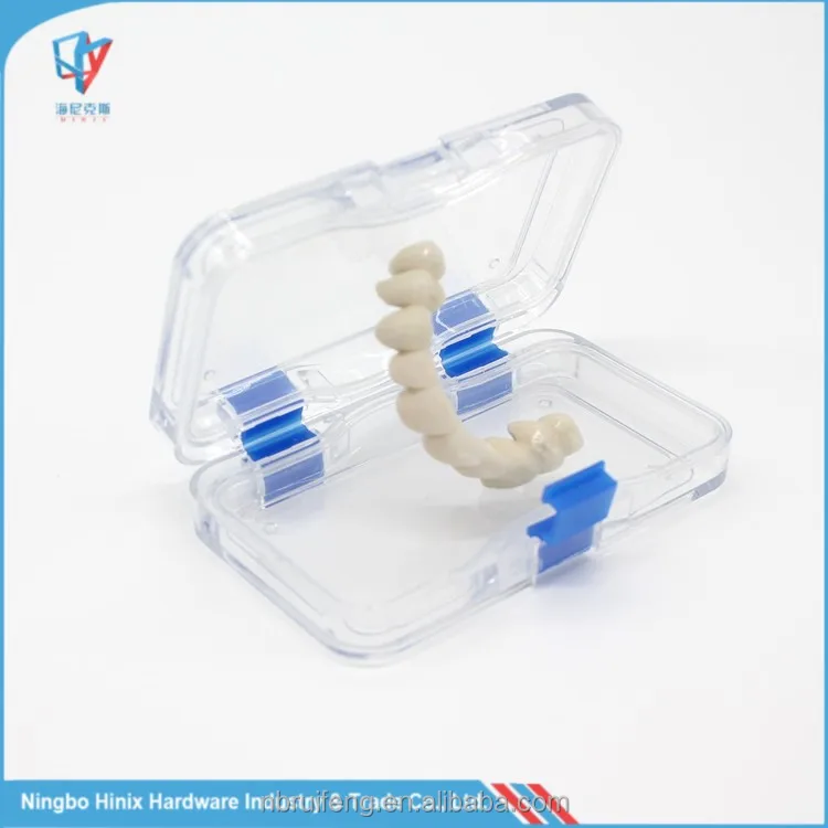 Plastic Transparent Membrane Orthodontic Retainer Case
