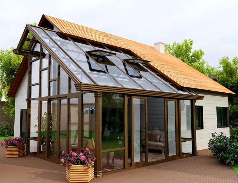 
Зимний сборный солярий из алюминиевого сплава для веранды 