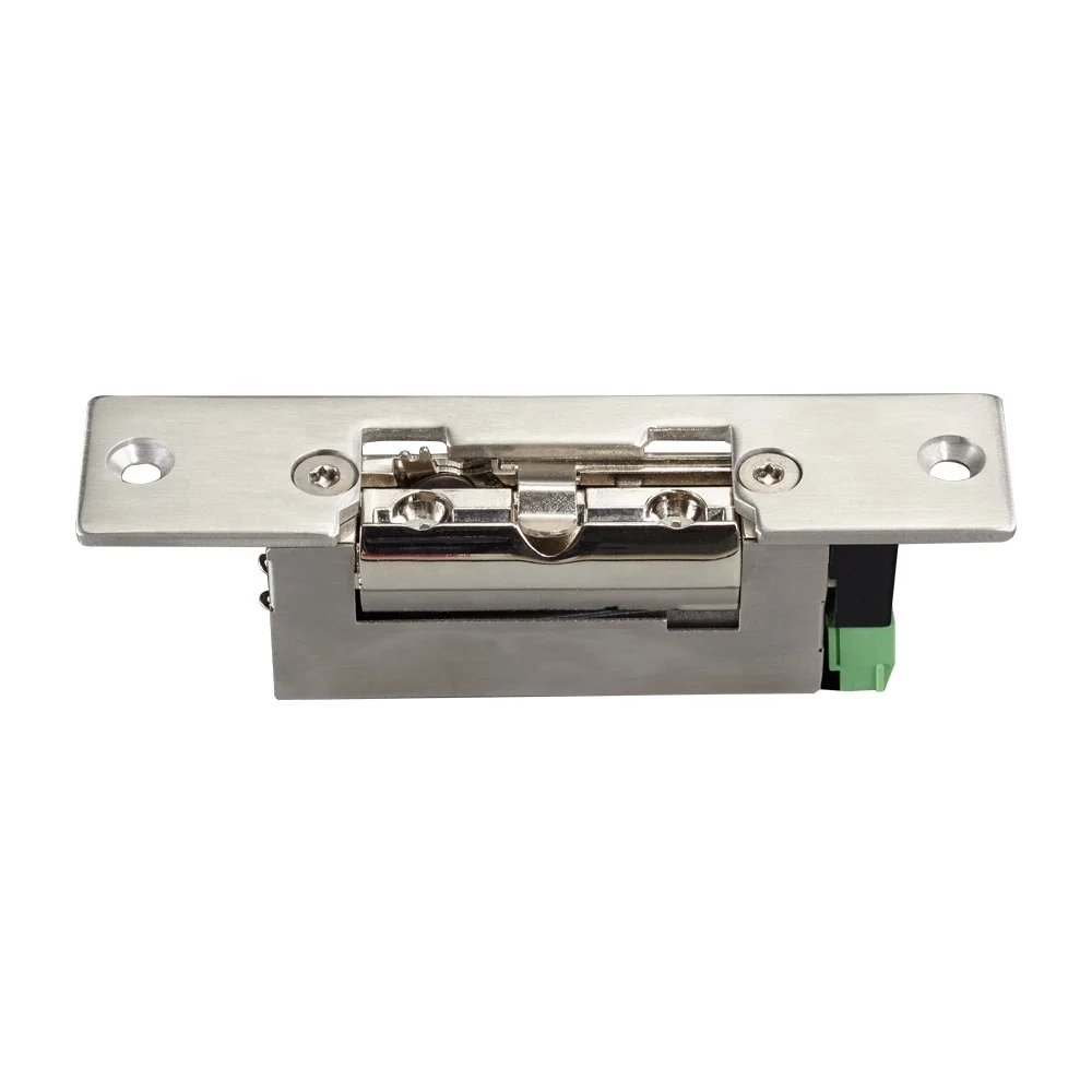 Dc12v Fail-safe Secure European Narrow-type Adjustable Electric Strike With Signal Output