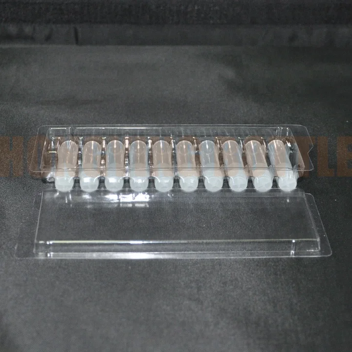 PVC FOLDED BOX PRODUCT PACKAGING FOR BONDING CAPILLARY