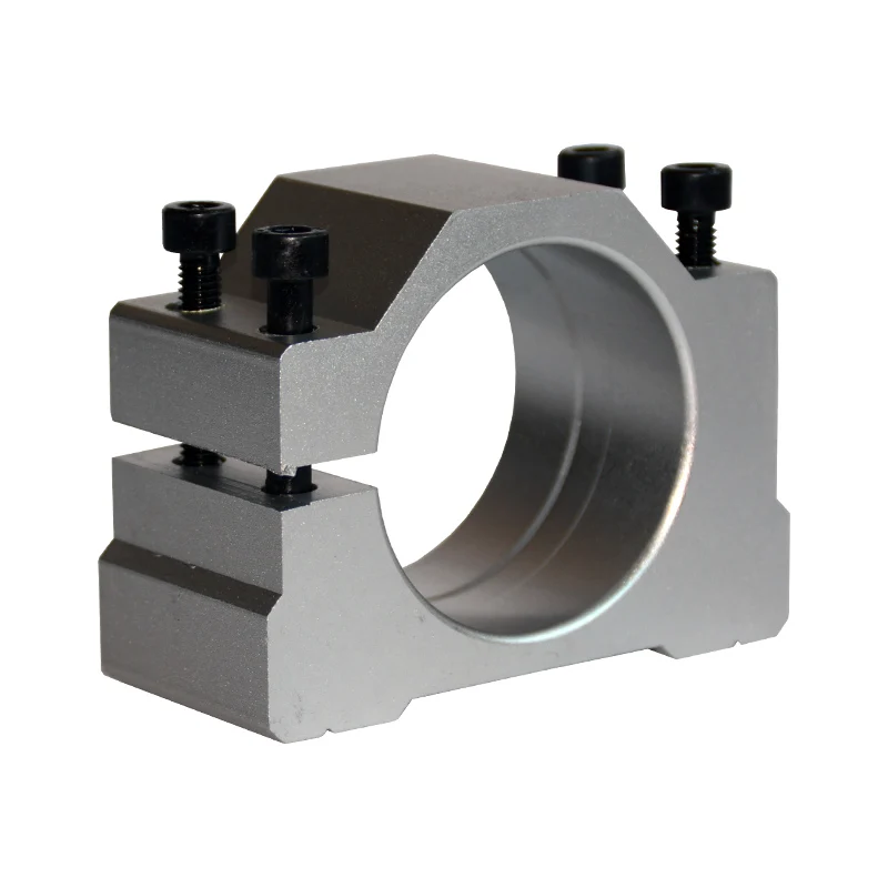 1 шт. Шпиндельный зажим cnc 52 мм 57 мм 65 мм 80 мм алюминиевый кронштейн двигателя фрезерный станок с ЧПУ