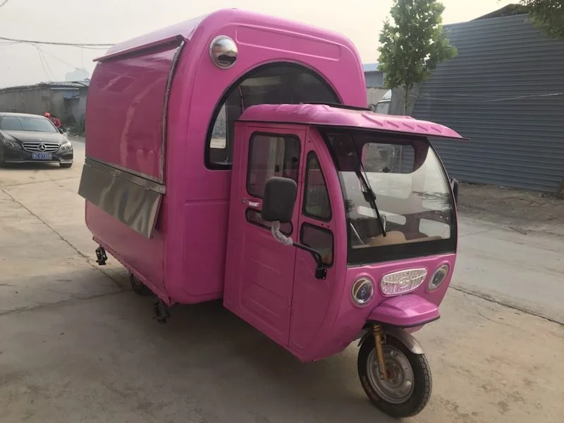 Best Price Electric Three Wheels Hot Dog Cart Hot Sale Ice Cream Tricycle