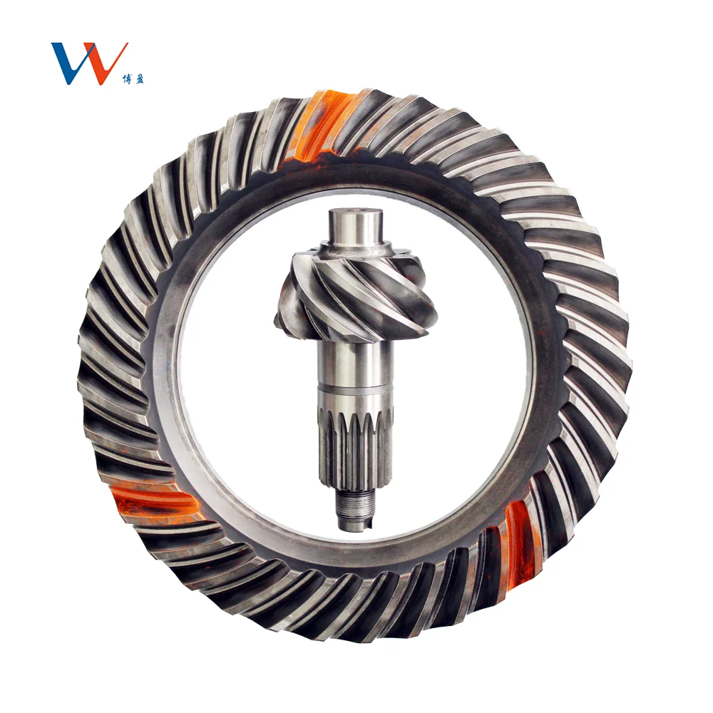 
Truck hobbing crown wheel and pinion swing gear for excavator 