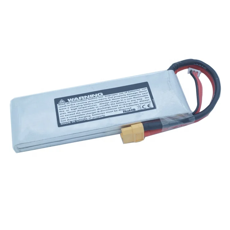 
High Power 30C Rechargeable Lipo Lithium Batteries Pack Toys Drone 3000Mah Battery 2S Xt30 7.4V For Airplanes Model 