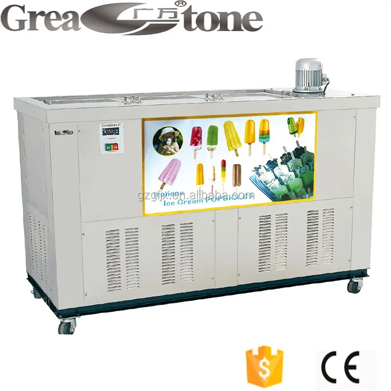 Popsicle Factory Ice Cream Machine Commercial Fit 6 Moulds Ice Candy Ice Lolly Popsicle Maker Machine PBZ-06N