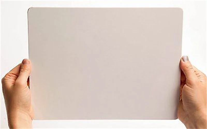 Немагнитный 9x12 дюймов сухой стираемый белый учебный ноутбук для студентов или детей