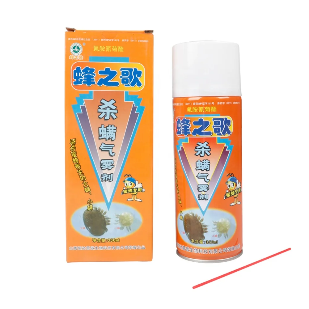  HD-BEES 350 мл пчелиная песня флювалинат спрей убийца клещей лекарство пчелиной пчелы