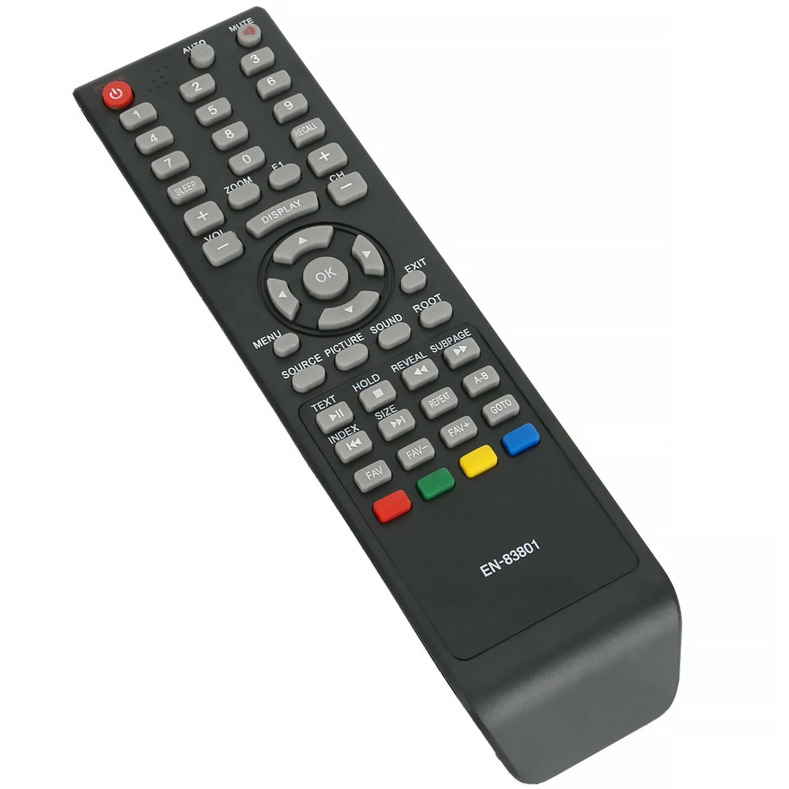 New EN-83801 Replacement TV Remote Control for Hisense LCD TV