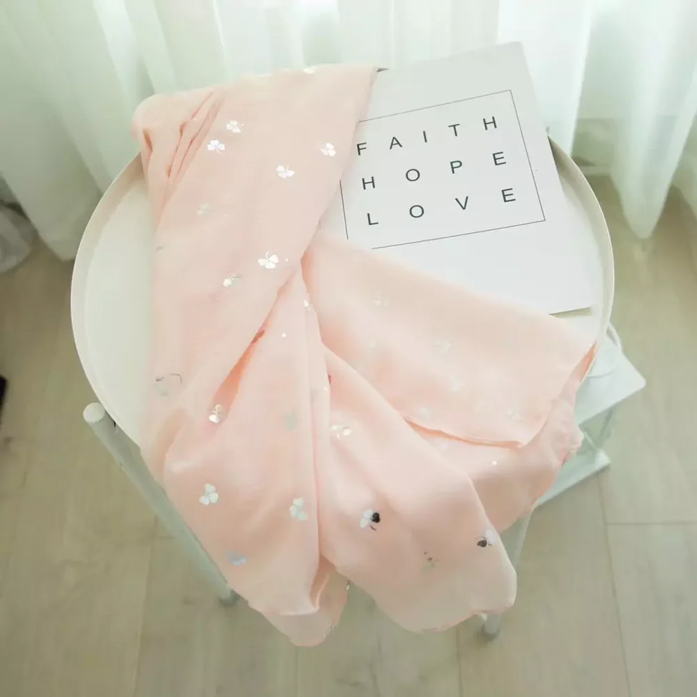 Модный дизайн, Женский хлопковый летний хиджаб с принтом