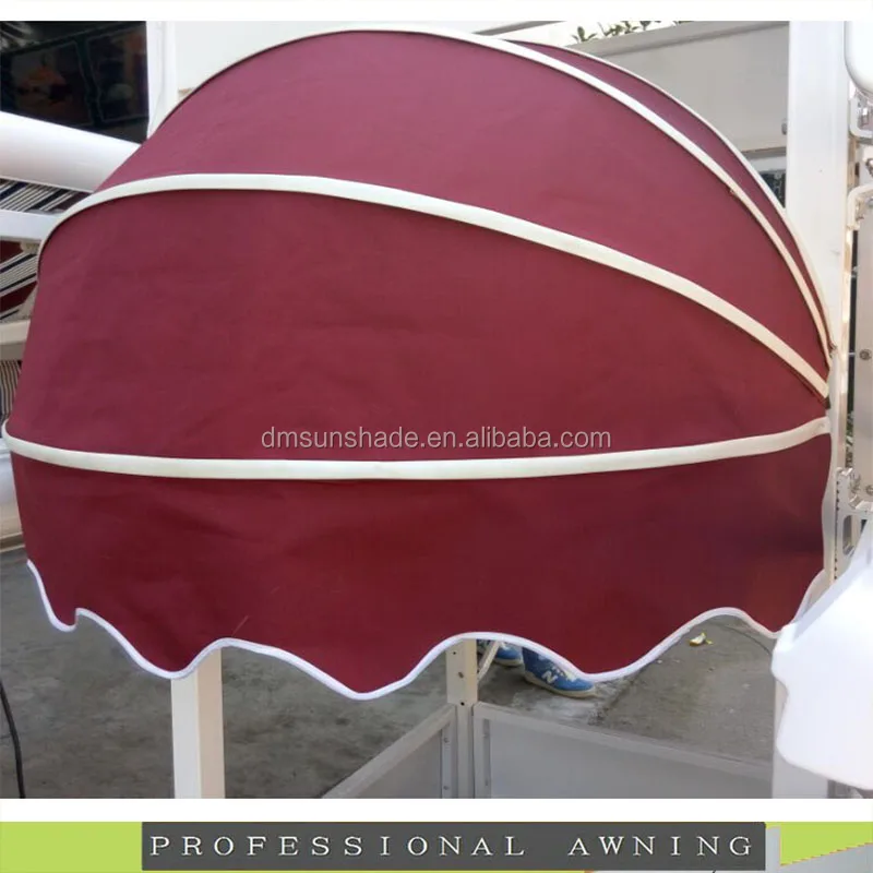 Restaurant Project Half Round Dome Awnings
