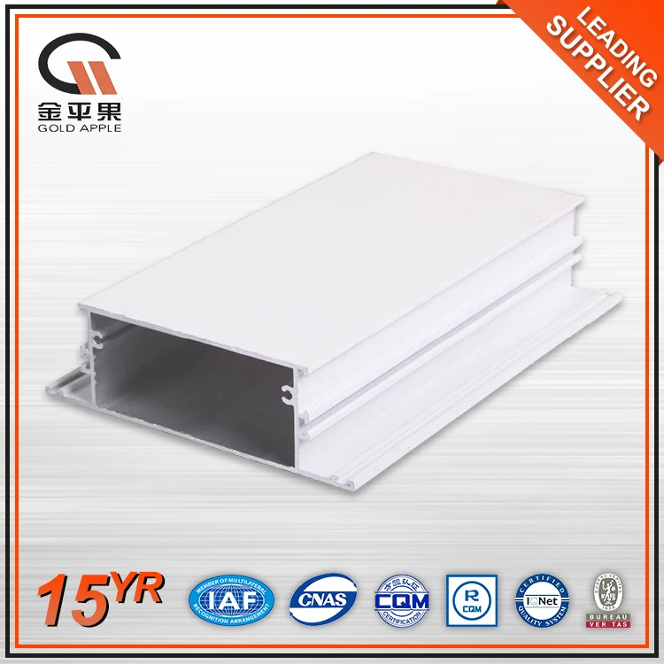 
Office workstation partition,6005 T5 White wall decorative material tube 