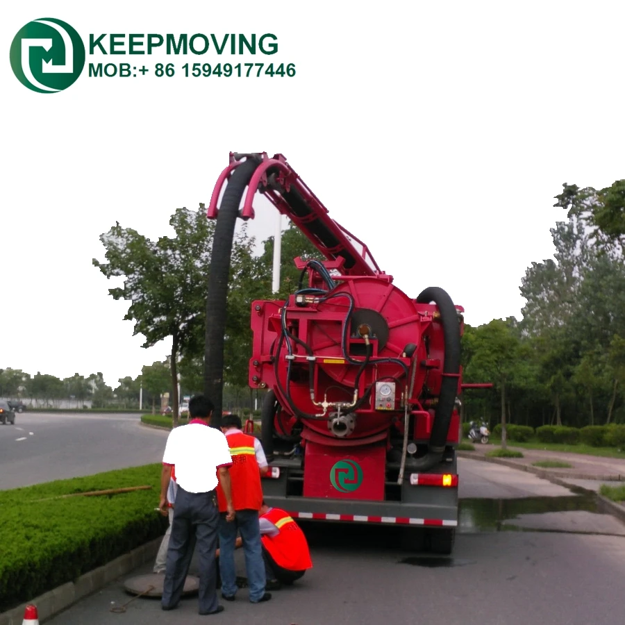 Howo 6x4 11CBM Combined Vacuum Tank Suction Tanker Truck