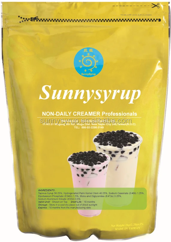 
Bubble Tea Powder Ingredients 