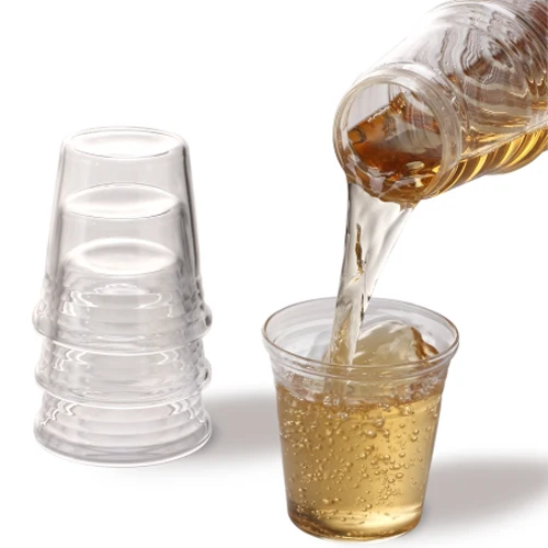 hand made fancy clear glass bottle 1000ml / glass carafe /glass jugs