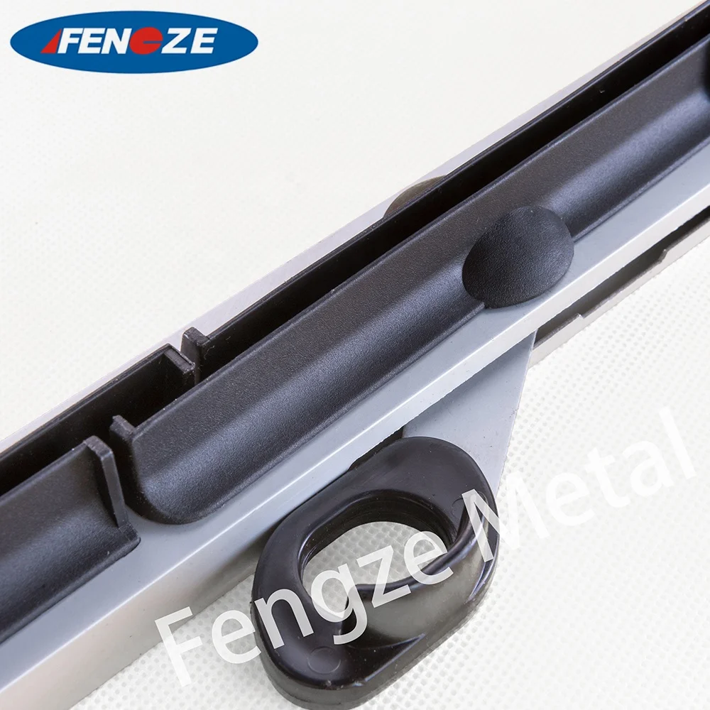 C1 Silver oxide white window glass sizes adjustable shutter aluminium plastic jalousie window louver frame