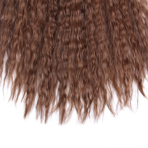 AliLeader 22inch Long Curly Drawstring Ponytail Extension With Synthetic Hair