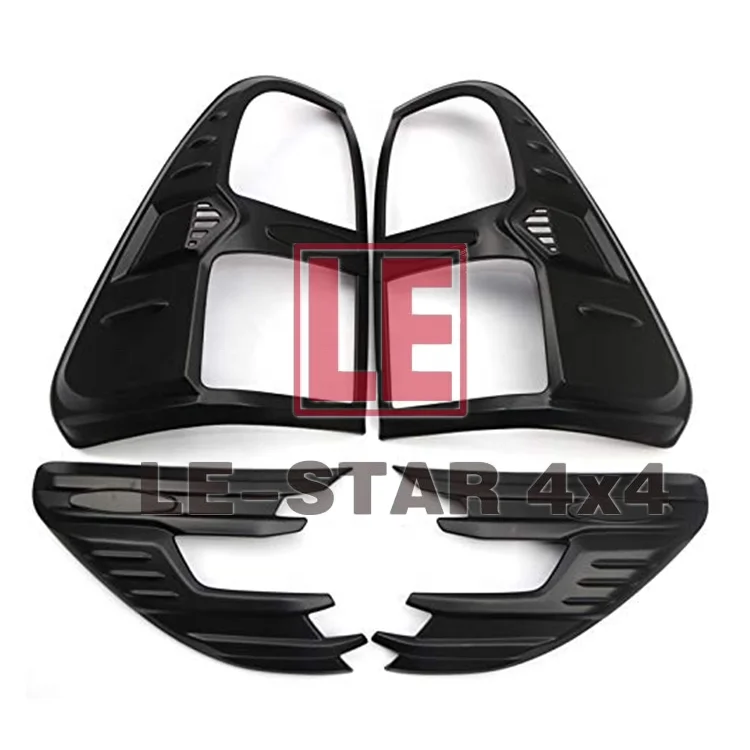 Hilux Revo/Hilux 2016-2019 (Black) ABS Automobile Exterior Accessories Decoration Oil and Gas Rear View Mirror Handle Bowl R