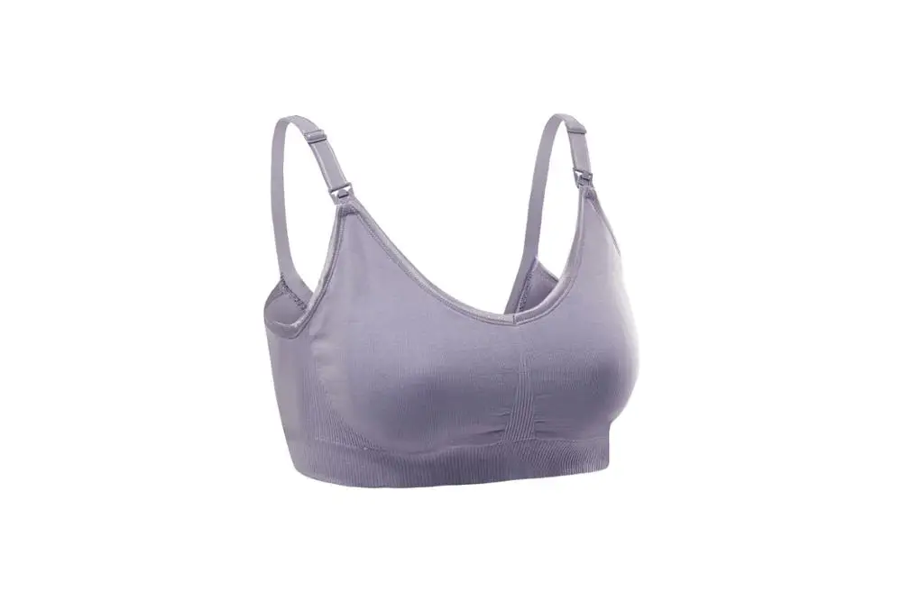 Бесшовные бюстгальтеры для грудного вскармливания с высокой эластичностью и регулируемой шириной